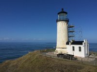 North Head Lighthouse  On May 16, 1898, the North Head Lighthouse was put into service as the primary navigation aid at the mouth of the Columbia River. The Cape Disappointment Lighthouse had served this function since October 15, 1856; however, ships continued to run aground at the "Graveyard of the Pacific." Due to the sheer number of shipwrecks, it was determined a second lighthouse was needed on the northwestern spur of Cape Disappointment, commonly referred to as North Head.