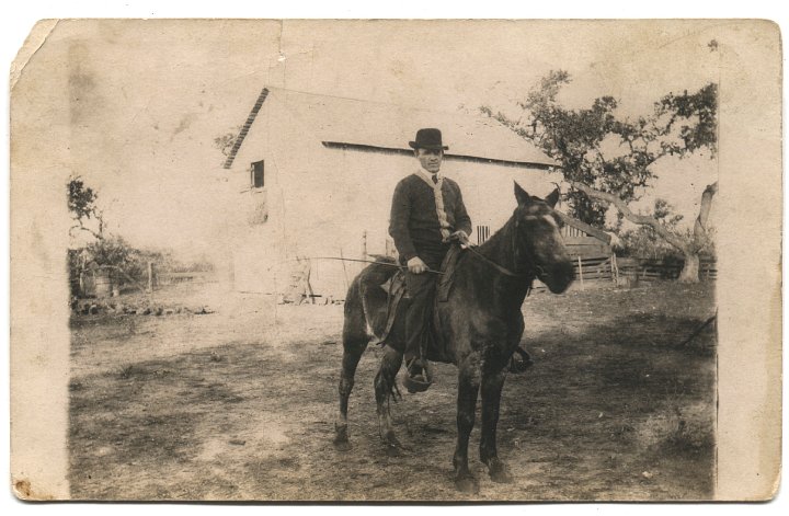 0104.jpg - unknown man on a horse  1908c