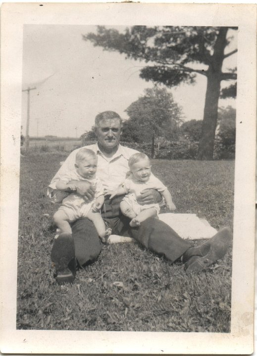 0220.jpg - David, Joseph, Dennis Roth.  1939c