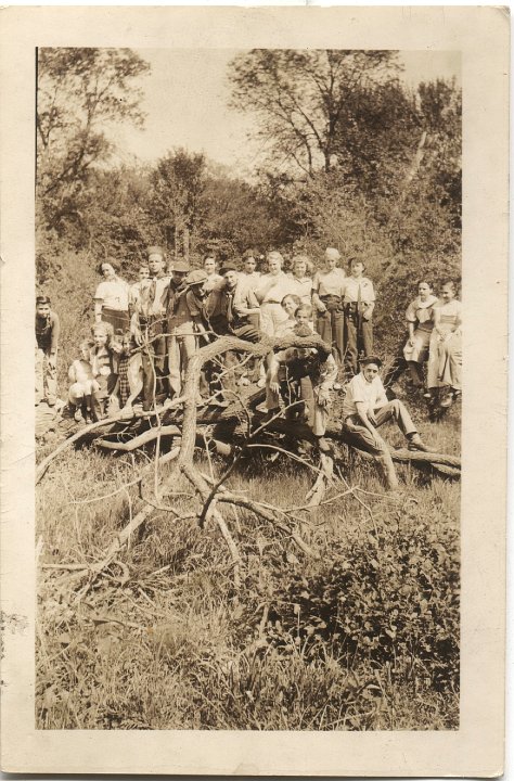 0302.jpg - Group Outting including boyscouts  1930c