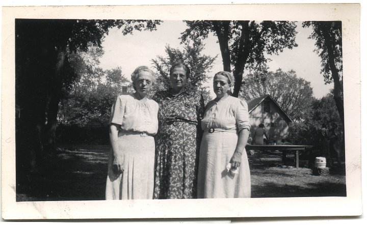 0314.jpg - Ruth Shrock, Alta Gingerich, Katie Reschly   1953c