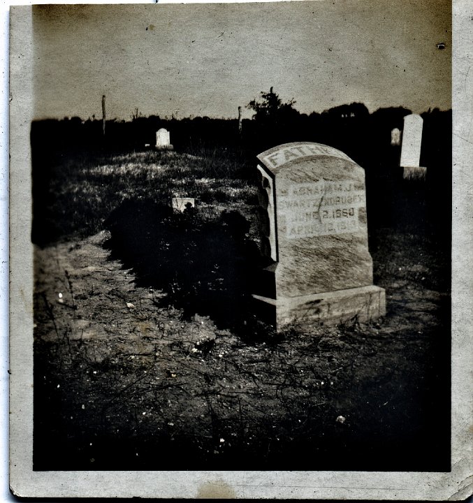 0466.jpg - Abraham Swartzendruber's tombstone.  June 2, 1860 - April 18, 1918 Tuleta, Texas.