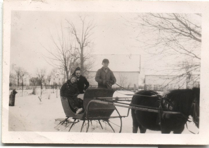 0626.jpg - Sleigh Ride  Edna Roth, unknown  1945c