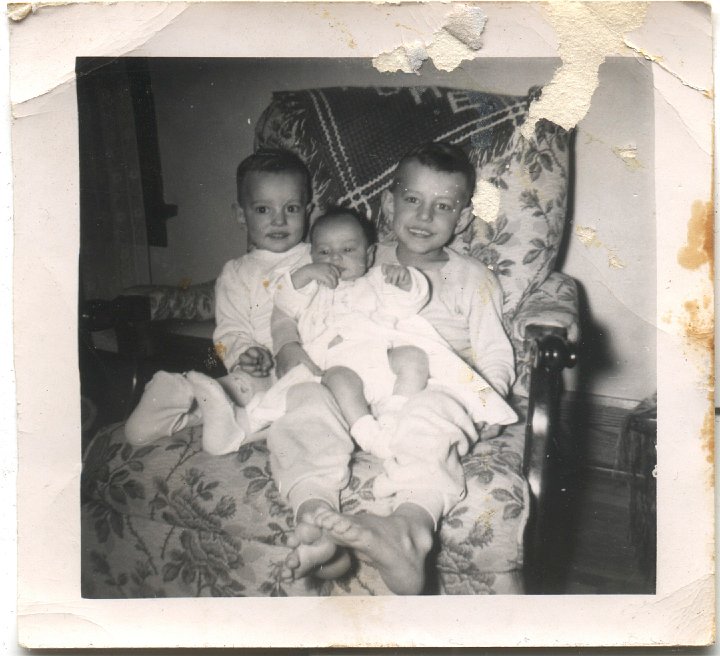 0702.jpg - Fred, Larry, Lynn Roth  1951