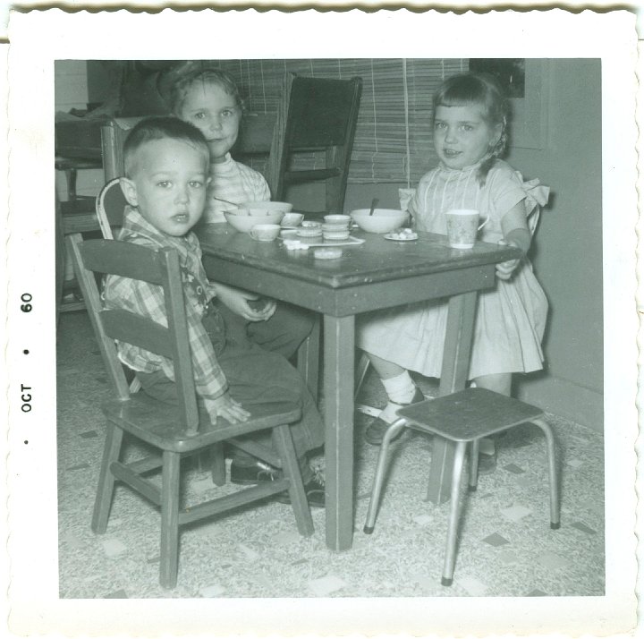 1029.jpg - Lamar Roth, Shirley Boese, Mary Ann Sweigert.  1960