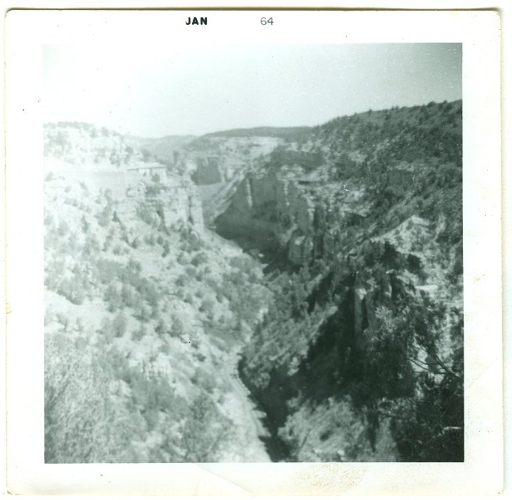 1158.jpg - Canyon, somewhere in Colorado?  1963