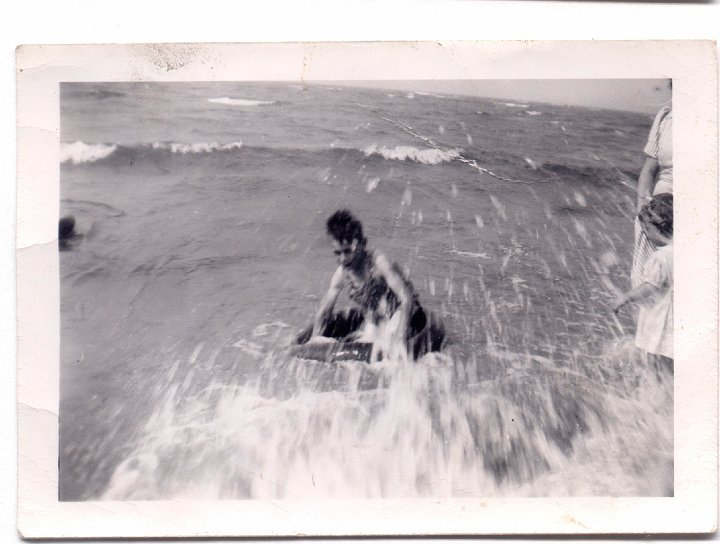 1518.jpg - Robert Kauffman in Lake Huron. 1947