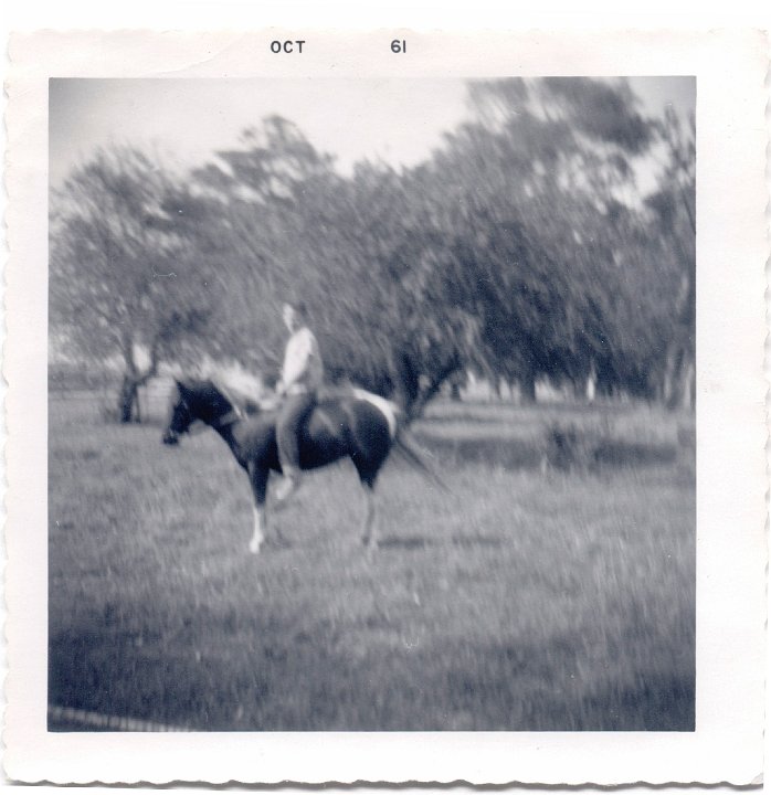 1696.jpg - unknown on pony.  1961