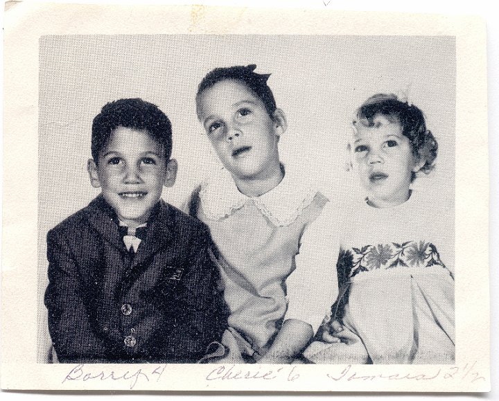 1718.jpg - unknown children.  Barry 4, Cherie' 6, Tamaria  1964c