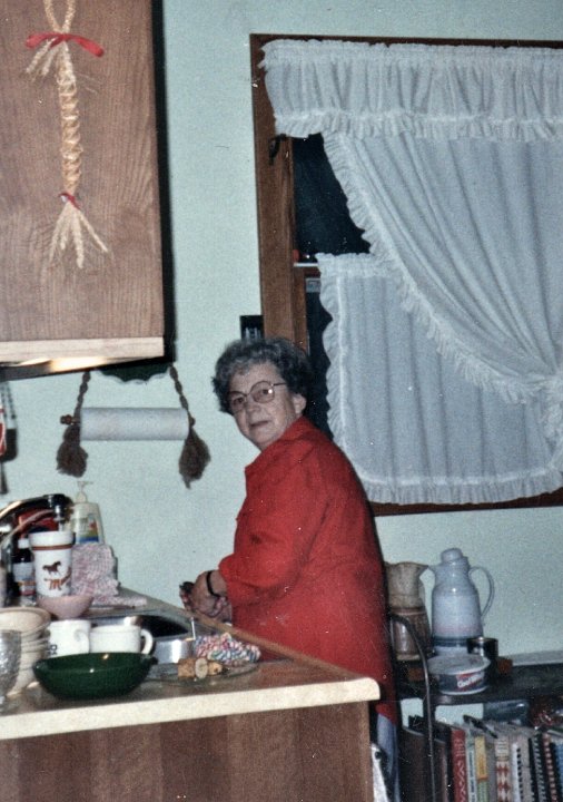 1898.jpg - Edna in her kitchen in Olds, IA