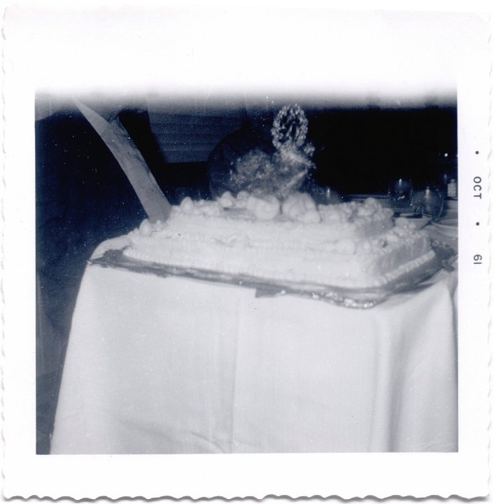 1722.jpg - Wedding Cake  1961  Louise Reschly?