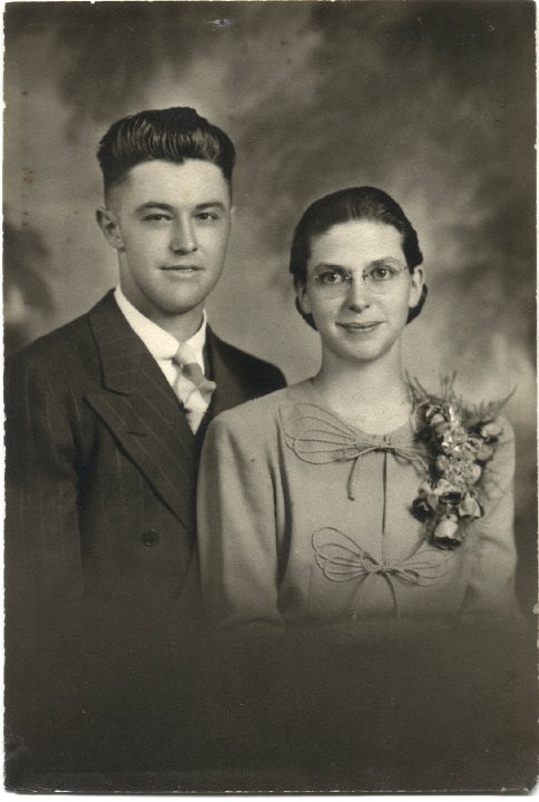 0106.jpg - Marvin & Ethel Widmer, daughter of Emma Reschly & Chris Roth