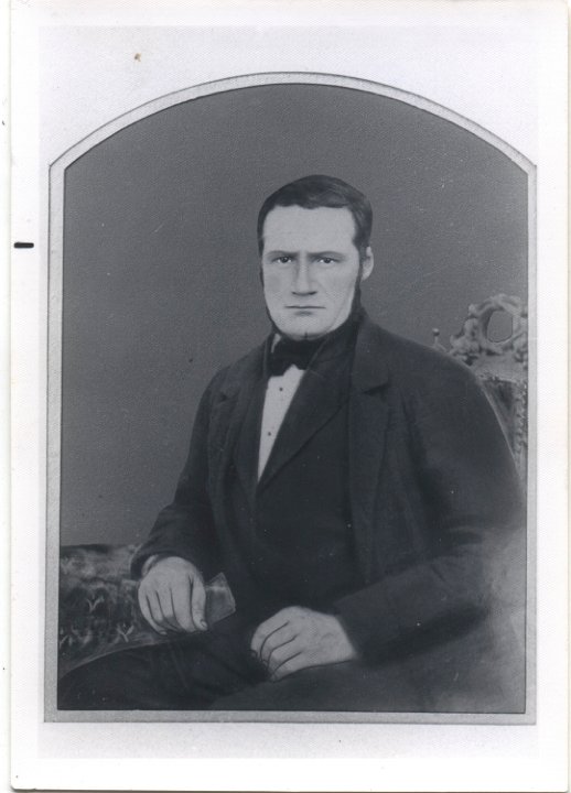 0421.jpg - Christian C. Gerig, father of C. R. Gerig, grandfather of Fannie C. Gerig Roth, great grandfather of Ray J. Roth, great great grandfather of Lynn L. Roth.  1820c