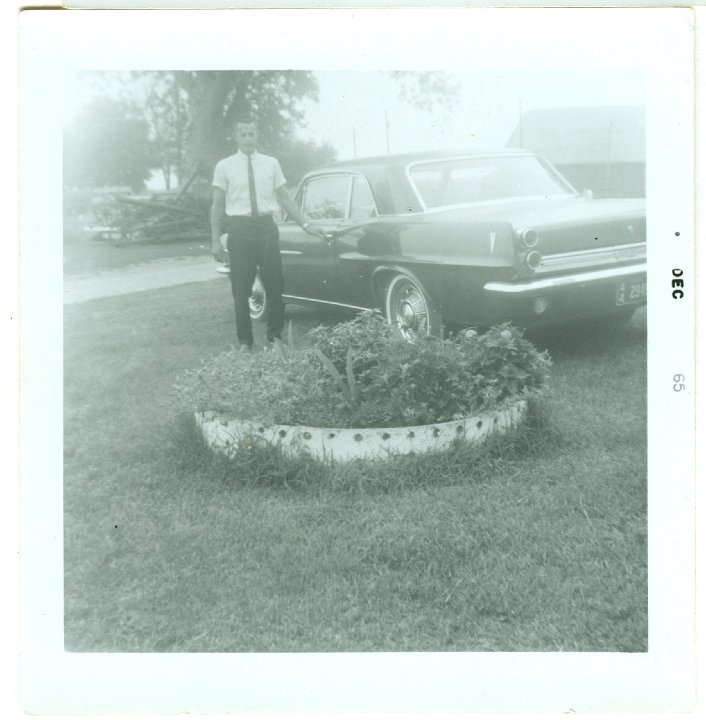 1205.jpg - Fred Roth with his Tempest.  1965