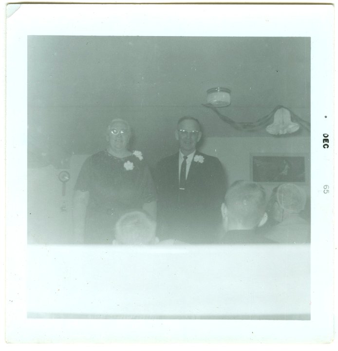 1186.jpg - Mary & Earl Swartzendruber.  1965