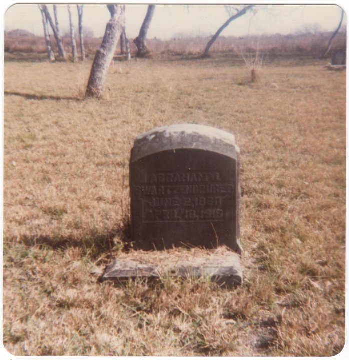 1928.jpg - Abraham Swartzendruber tombstone, Tuleta, TX