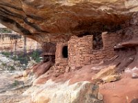 Masons of Time  The Human Mason, and the Nature Mason intersect for a brief, cosmic moment. : Natural Bridges National Monument, ruins